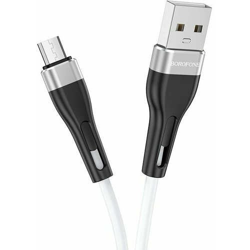 Кабель USB 2.4A (microUSB) 1м BOROFONE BX46 Белый