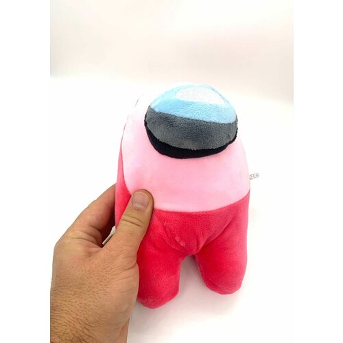 Мягкая плюшевая игрушка Амонг ас (Among us) 20 см розовый плюшевая игрушка фигурка амонг ас супер мягкая