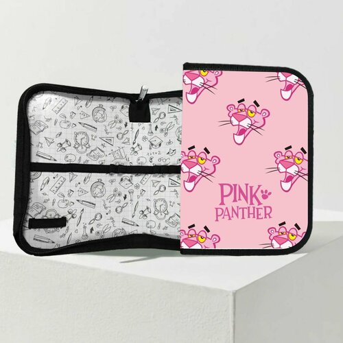 Пенал школьный Розовая пантера - The Pink Panther № 4 фигурка bearbrick pink panther 1000% розовый