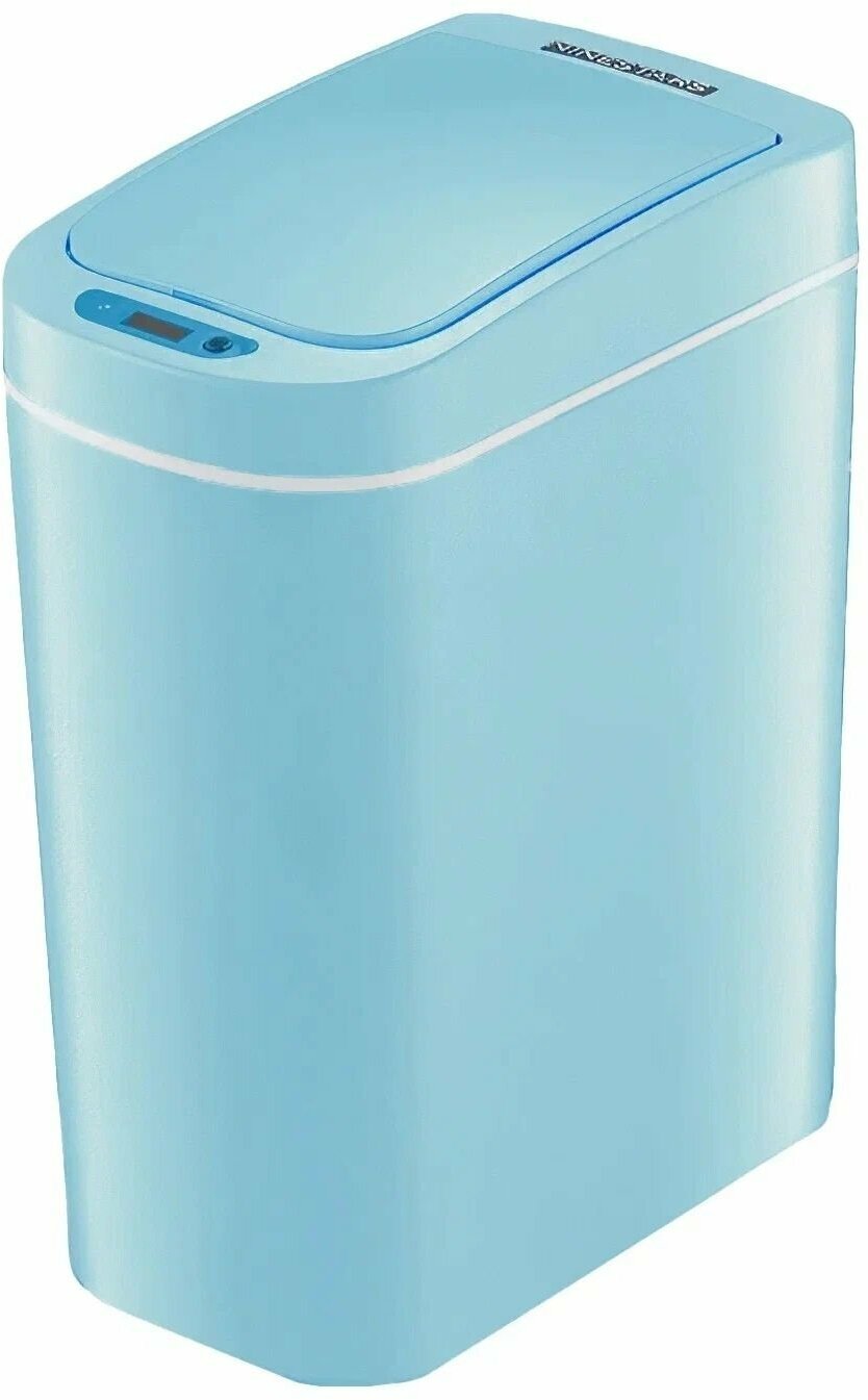 Ведро Ninestars Waterproof Sensor Trash Can, 7 л бирюзовый 23 см 1.3 кг 7 л 31 см 15 см