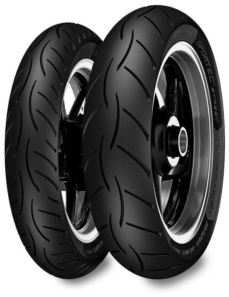 Metzeler sportec street 80/90 -17 44s tl front/rear