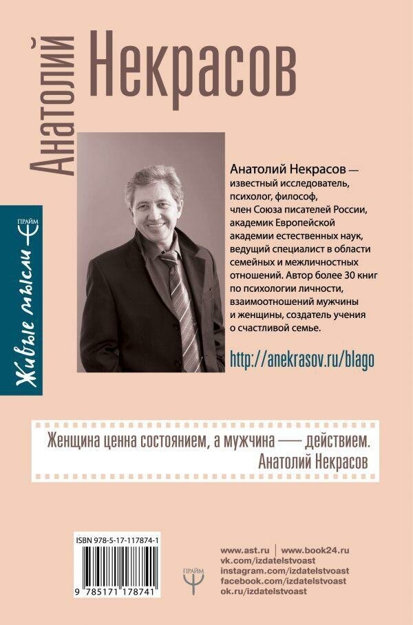 Некрасов Анатолий. Пробуждение женщины. 17 мудрых уроков счастья и любви. Живые мысли