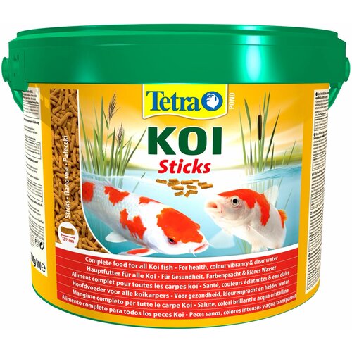 TETRA POND KOI STICKS корм гранулы для прудовых рыб (10 л х 2 шт)