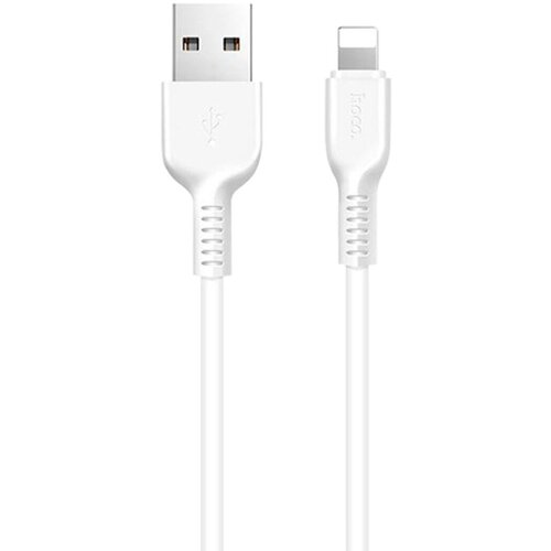 Кабель USB - 8 pin HOCO X20, 2.0м, 2.1A, цвет: белый