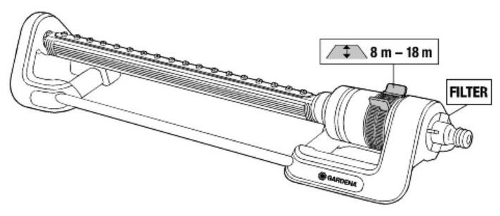 Дождеватель Gardena - фото №8