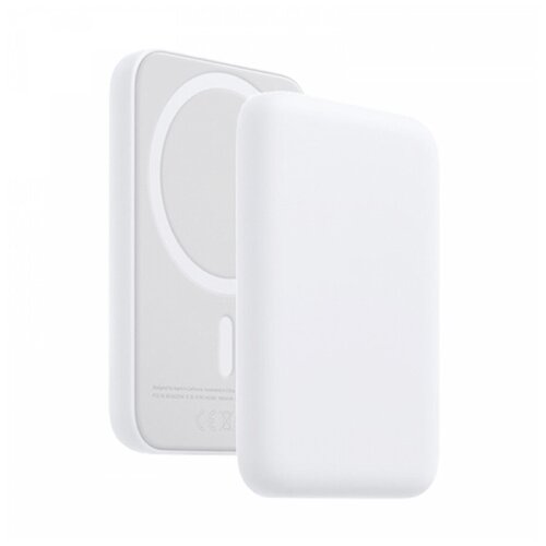 Внешний аккумулятор WiWU Snap Cube Magnetic Wireless Charger Power Bank 5000mAh White 249000₽