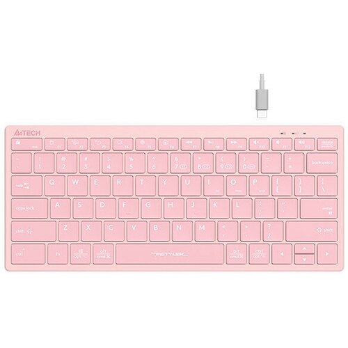 Клавиатура A4Tech Fstyler FBX51C розовый 351000₽