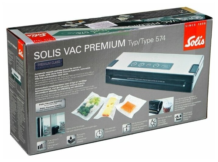 Вакуумный упаковщик SOLIS Vac Premium (Typ 574) - фотография № 14