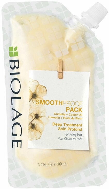 Маска-концентрат для глубокого восстановления непослушных волос Biolage Mask SmoothProof Pack Deep Treatment Mask