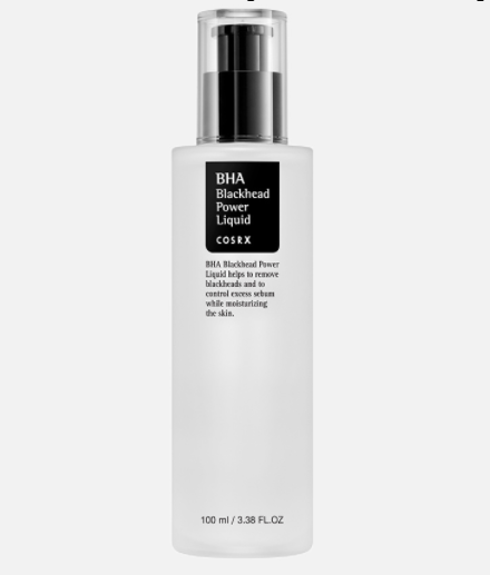 Средство с BHA-кислотой против комедонов и черных точек COSRX BHA Blackhead Power Liquid 50ml