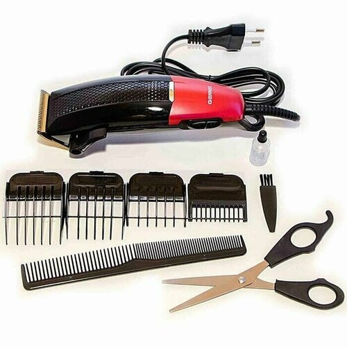 Машинка для стрижки GEEMY GM-807 электрическая с насадками черный 91200₽