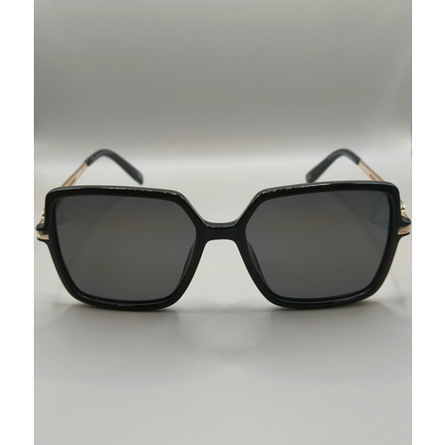 Солнцезащитные очки Genex, черный, серый