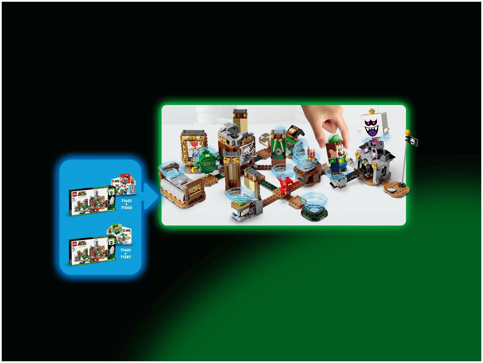 Конструктор Lego Super Mario Дополнительный набор Luigi’s Mansion: призрачные прятки, - фото №17