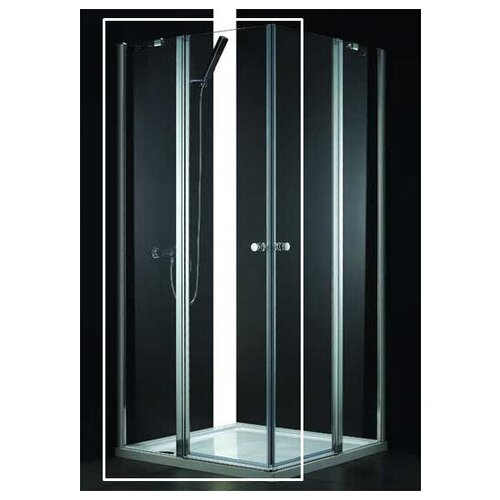 Дверь душевая Cezares Elena ELENA-W-60/60-C-Cr
