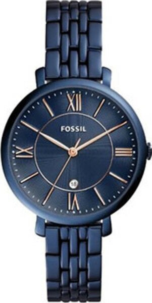 Наручные часы FOSSIL Jacqueline ES4094, синий, черный