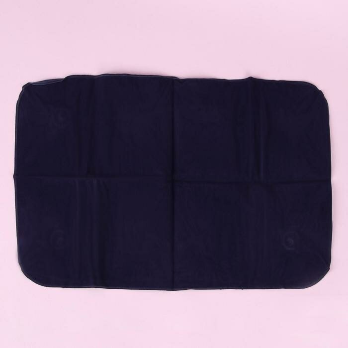 ONLITOP Подушка дорожная, надувная, 46 × 30 см, цвет синий