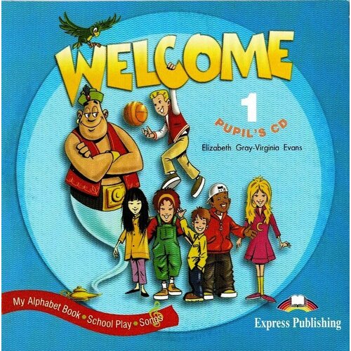 Welcome 1 Pupil's Audio CDs (Songs, Alphabet, Play)