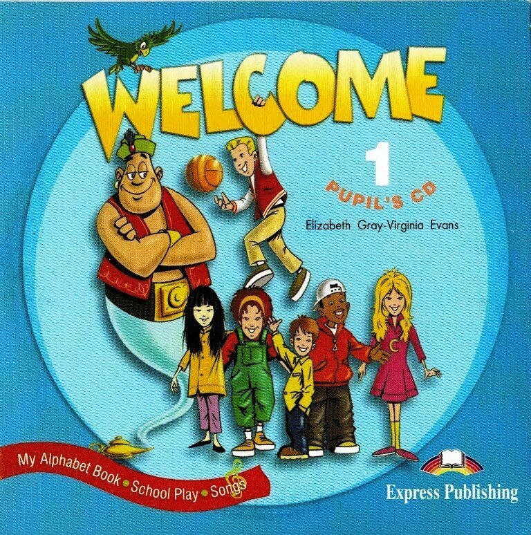 Welcome 1 Pupil's Audio CD (Alphabet, Songs, Play) Аудио CD для работы дома (Алфавит, Игры, Песни)