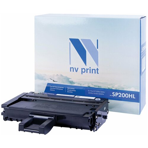 Лазерный картридж NV Print NV-SP200HL для Ricoh SP 200N, 200S, 202SN, 203SF, 203SFN (совместимый, чёрный, 1500 стр.) картридж nv print nv sp200hl с