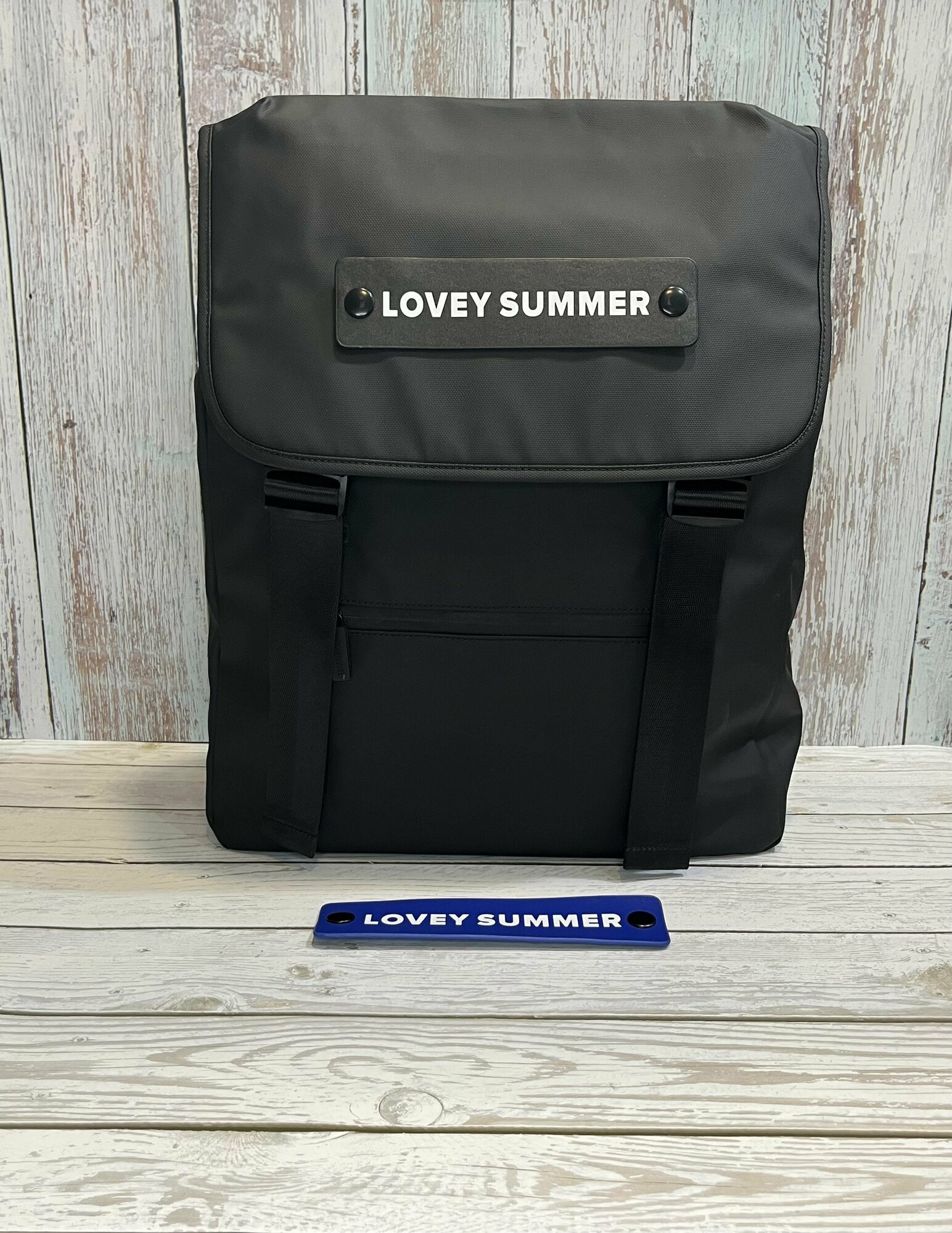 Lovey Summer рюкзак водоотталкивающий, черный