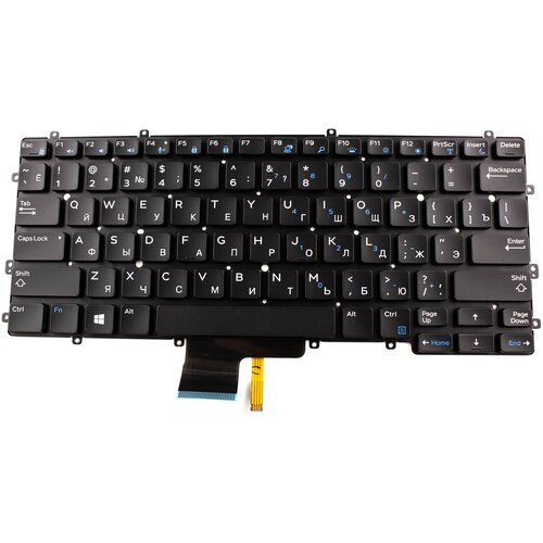 Клавиатура для ноутбука Dell Latitude 13-7370 pn 0R8H75 PK131IC1A01 1490₽