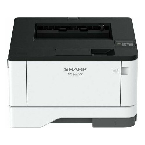 Принтер лазерный Sharp MXB427PWEU (MXB427PWEU) белый - черно-белая печать, A4, 600x600 dpi, ч/б - 40 стр/мин (A4), Ethernet (RJ-45), USB 2.0, Wi-Fi