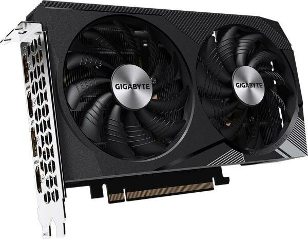 Видеокарта GigaByte nVidia GeForce RTX 3060 WINDFORCE OC PCI-E 12288Mb GDDR6 192 Bit Retail GV-N3060WF2OC-12GD 2.0