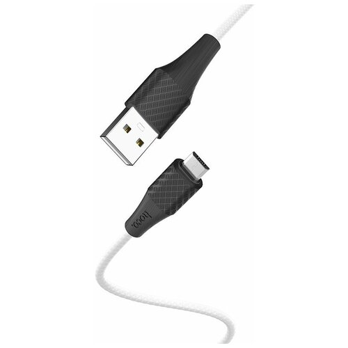 Дата-кабель Hoco X32 USB-MicroUSB (2 A) 1 м, белый кабель hoco x32 usb m microusb m 1 0м 2 0a силикон черный