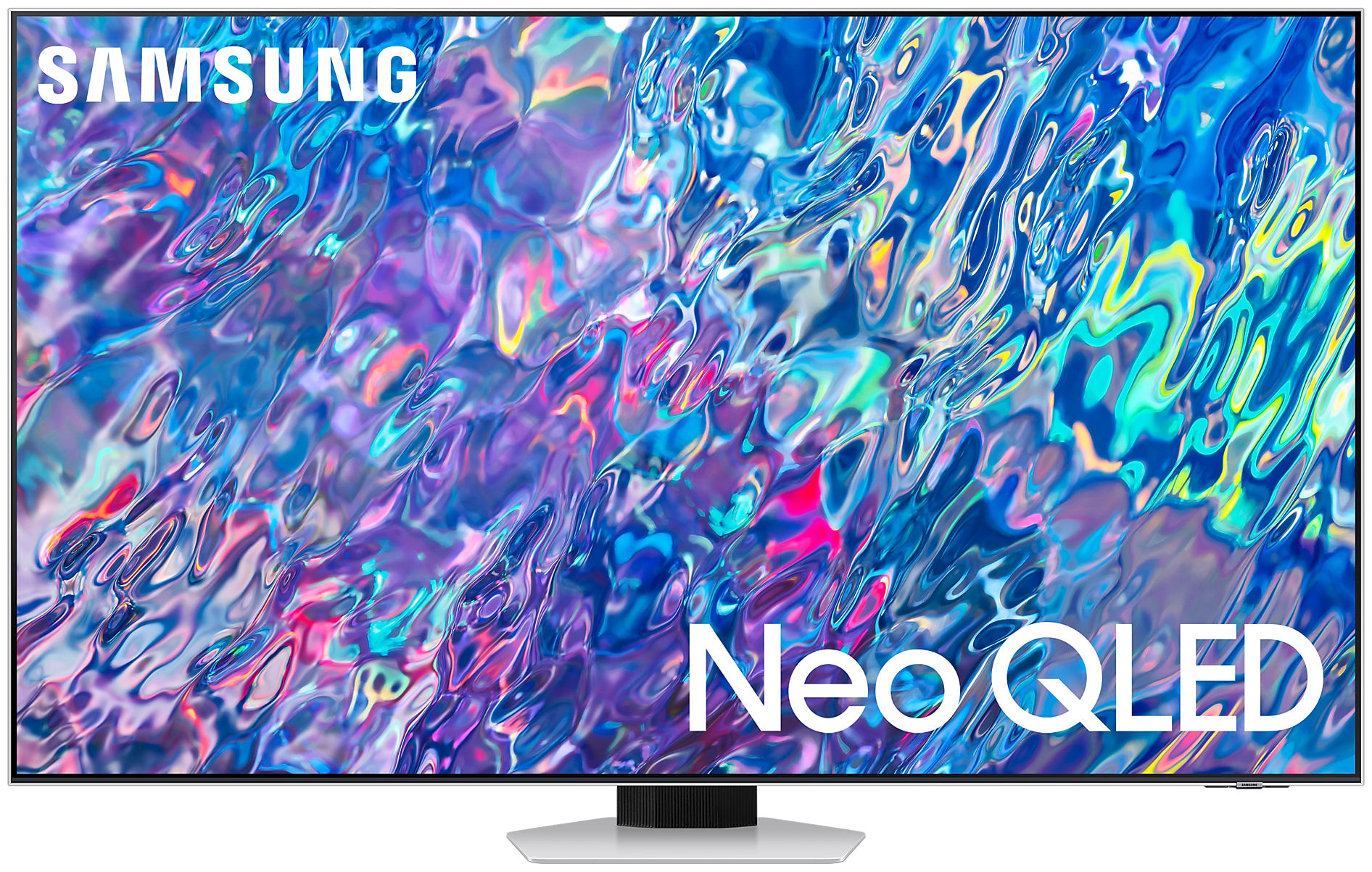 75" Телевизор Samsung QE75QN85BAT 2022 Neo QLED, HDR, QLED, LED, bright silver