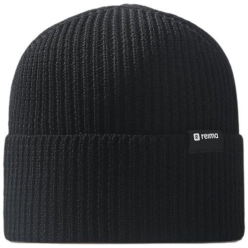 Шапка бини Reima, размер 48, черный шапка бини reima размер 48 черный белый