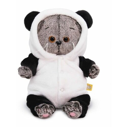 Мягкая игрушка Басик BABY, в комбинезоне панда, 20 см