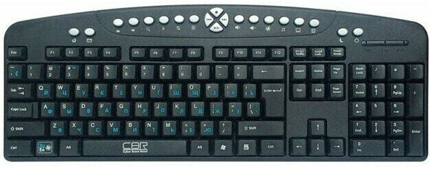 Клавиатура CBR Black (KB-340GM)