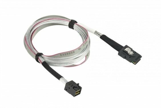 Кабель Supermicro MiniSAS to MiniSAS HD 80cm Cable [CBL-SAST-0507-01]