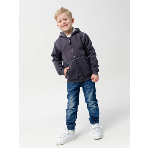 фото Толстовка cosmotex, размер 122, серый