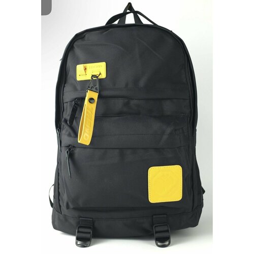 Рюкзак черный (городской, повседневный, универсальный, школьный, подростковый) рюкзак школьный универсальный городской повседневный