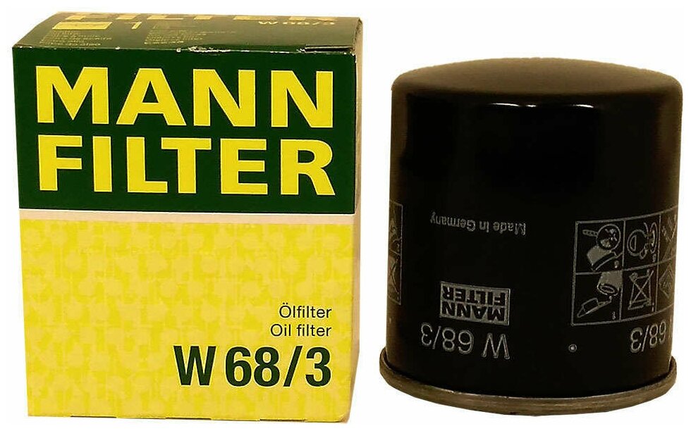 Фильтр маслянный двигателя MANN-FILTER - фото №4