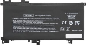 Аккумулятор OEM (совместимый с TE03XL, HSTNN-UB7A) для ноутбука HP Pavilion 15-bс черный 11.4V 4500mAh черный