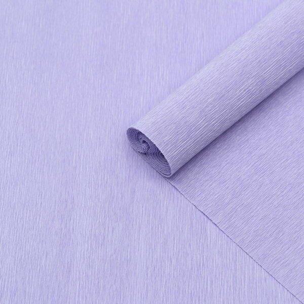 Бумага гофрированная 380 фиолетовый, 90г, 50 см x 1, 5 м