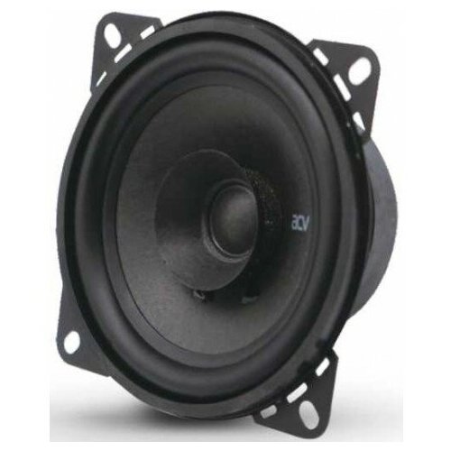 Колонки автомобильные ACV PD-401 без решетки 90Вт 88дБ 4Ом 10см 4дюйм ком2кол коаксиальные однополосные 167400₽