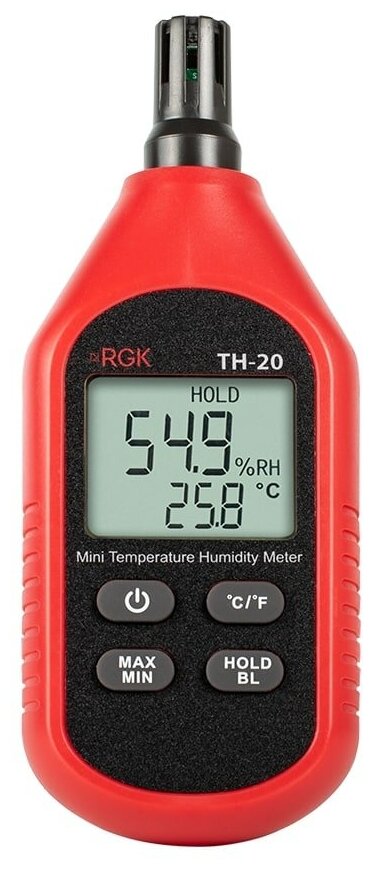 Термогигрометр RGK TH-20 с поверкой - фотография № 4