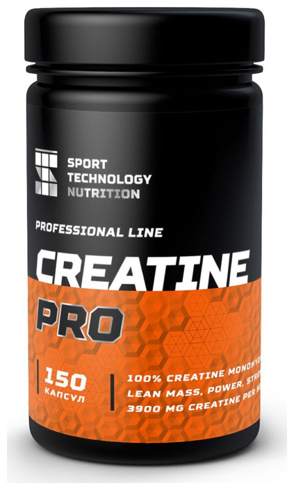 Креатин моногидрат SPORTTECH Creatine PRO caps, 150 капсул