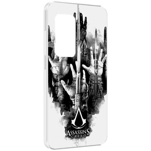 Чехол MyPads Assassin's Creed скрытый клинок для UleFone Power Armor X11 Pro задняя-панель-накладка-бампер