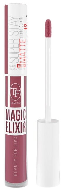 Помада для губ суперстойкая жидкая матовая TF Cosmetics Magic Elixir CTL19 т.99 10 мл