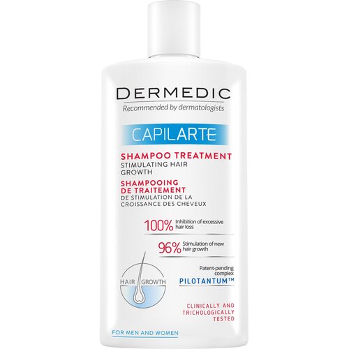 Шампунь стимулирующий рост волос Dermedic Capilarte Shampoo Treatment шампунь от перхоти dermedic capilarte 300 мл