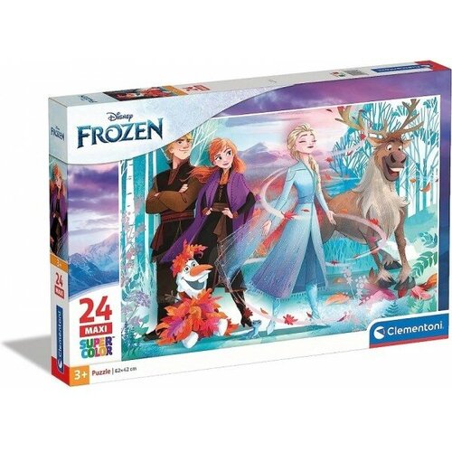 Пазл Clementoni 24 MAXI Disney Frozen. Холодное сердце 2, арт.28513 пазл clementoni 60 disney frozen холодное сердце 2 арт 27001