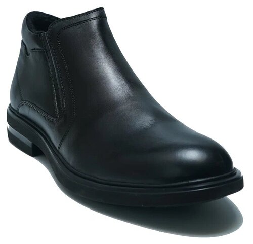 Ботинки Rowsen, зимние, натуральная кожа, размер 40, черный