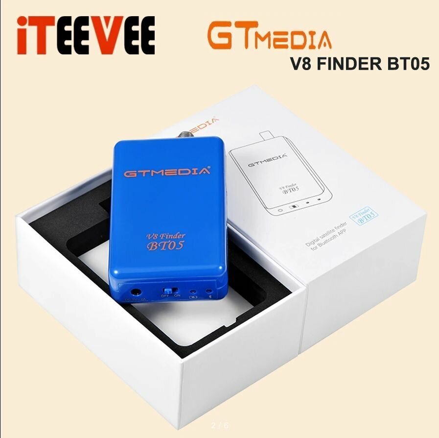 Анализатор спектра Gtmedia v8 finder bt05 для настройки DVB S