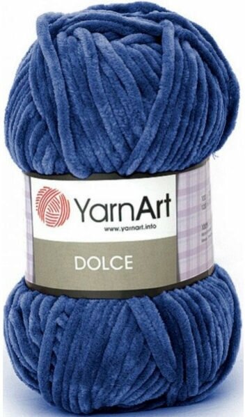 Пряжа YarnArt Dolce темно-синий (756), 100%микрополиэстер, 120м, 100г, 2шт