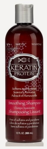 Изображение товара Шампунь для придания гладкости волосам Hask с протеином кератина, 355 мл