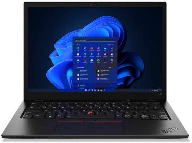 Ноутбук Lenovo ThinkPad L13 G3, 13.3" (1920x1200) IPS/AMD Ryzen 5 PRO 5675U/8ГБ DDR4/256ГБ SSD/Radeon Graphics/Без ОС, черный [21BAA01UCD]